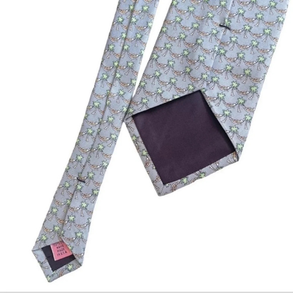 VINEYARD VINES 100% Silk Palm Trees Formal Office Men’s Tie - Picture 4 of 8